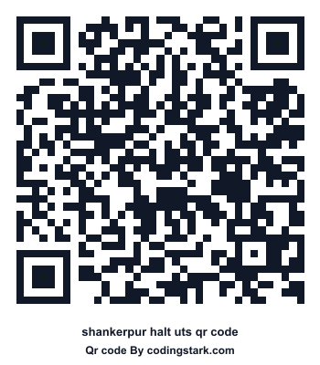 Shankerpur Halt UTS QR Code