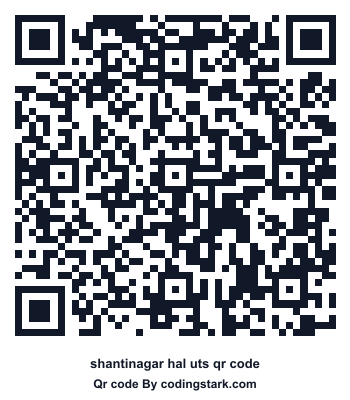 Shantinagar Hal UTS QR Code