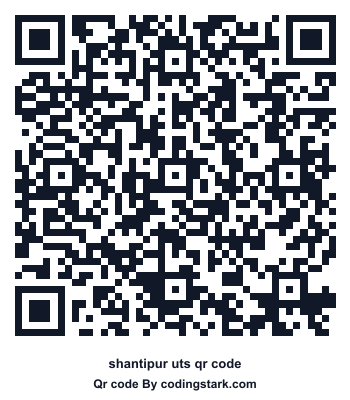 Shantipur UTS QR Code