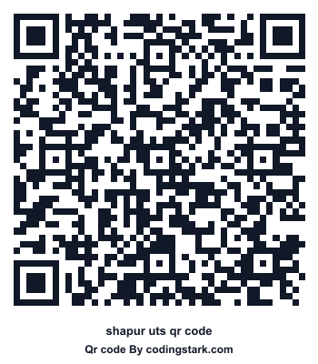 Shapur UTS QR Code