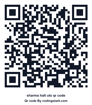 Sharma Halt UTS QR Code