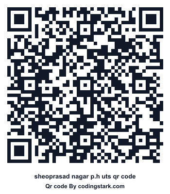 Sheoprasad Nagar P.h UTS QR Code