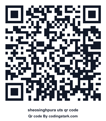 Sheosinghpura UTS QR Code