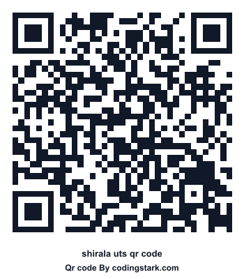 Shirala UTS QR Code