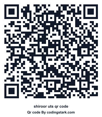 Shiroor UTS QR Code