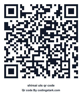 Shirsai UTS QR Code