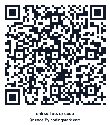 Shirsoli UTS QR Code