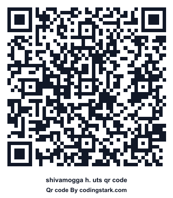 Shivamogga H. UTS QR Code