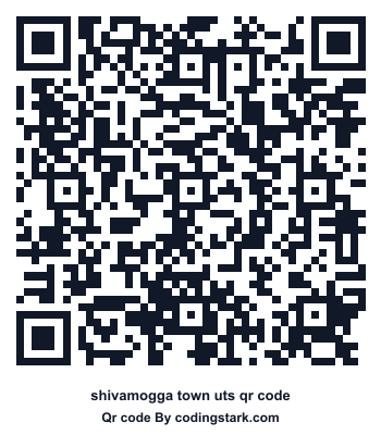 Shivamogga Town UTS QR Code