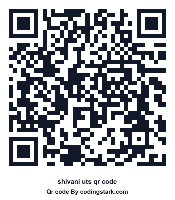 Shivani UTS QR Code