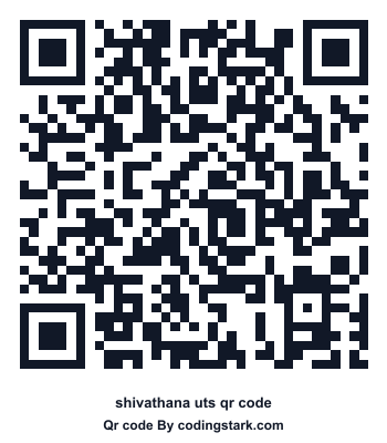 Shivathana UTS QR Code