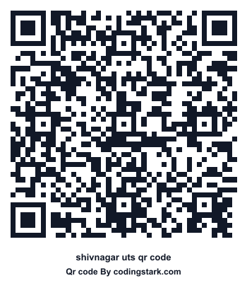 Shivnagar UTS QR Code