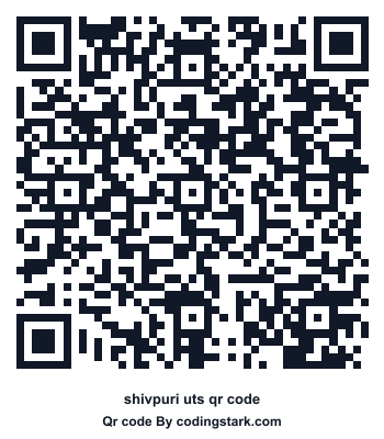 Shivpuri UTS QR Code