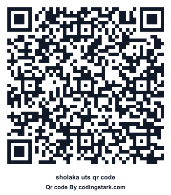 Sholaka UTS QR Code