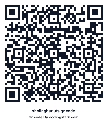 Sholinghur UTS QR Code