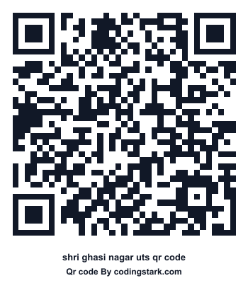 Shri Ghasi Nagar UTS QR Code