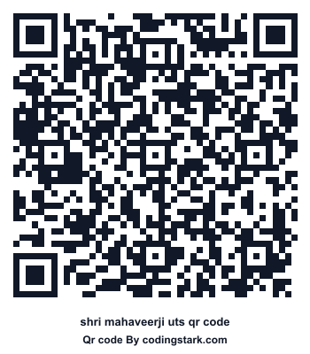 Shri Mahaveerji UTS QR Code