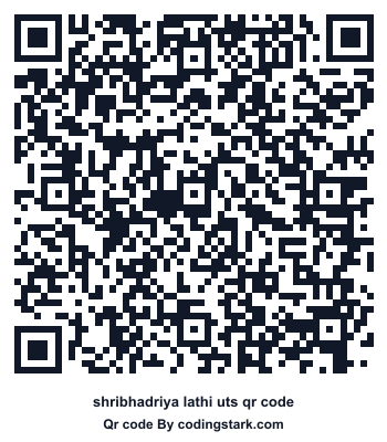 Shribhadriya Lathi UTS QR Code