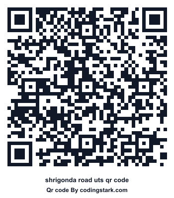 Shrigonda Road UTS QR Code