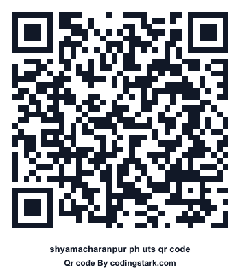 Shyamacharanpur Ph UTS QR Code