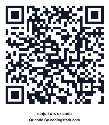 Siajuli UTS QR Code