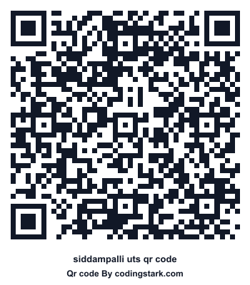 Siddampalli UTS QR Code
