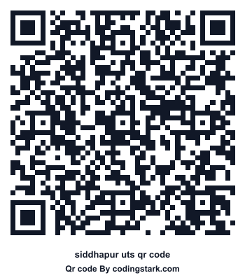 Siddhapur UTS QR Code