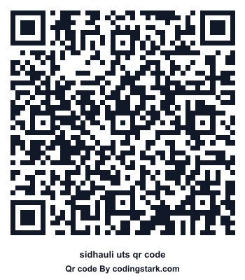 Sidhauli UTS QR Code