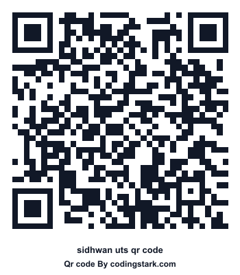Sidhwan UTS QR Code