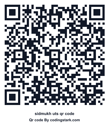Sidmukh UTS QR Code