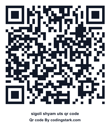 Sigoli Shyam UTS QR Code