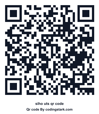 Siho UTS QR Code