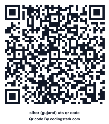 Sihor (gujarat) UTS QR Code