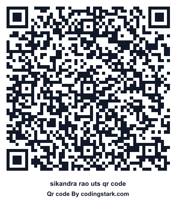 Sikandra Rao UTS QR Code