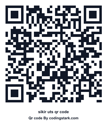 Sikir UTS QR Code