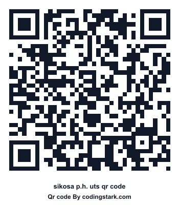 Sikosa P.h. UTS QR Code