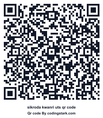 Sikroda Kwanri UTS QR Code