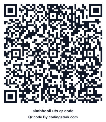 Simbhooli UTS QR Code