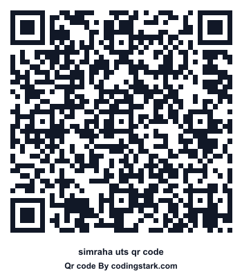 Simraha UTS QR Code