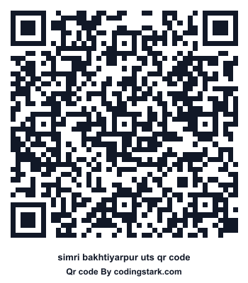 Simri Bakhtiyarpur UTS QR Code