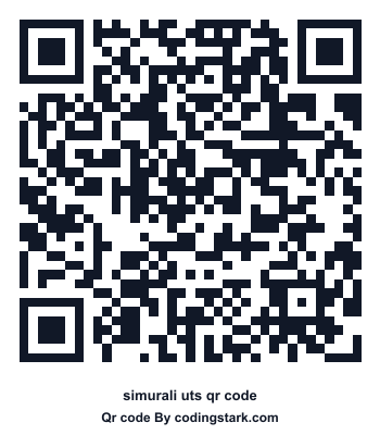 Simurali UTS QR Code