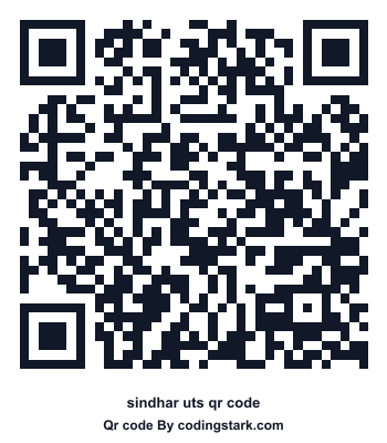 Sindhar UTS QR Code