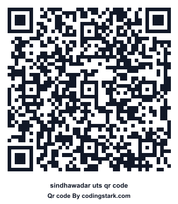 Sindhawadar UTS QR Code