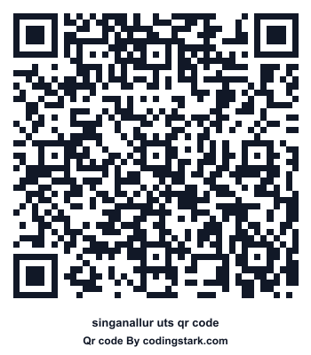 Singanallur UTS QR Code