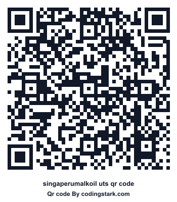Singaperumalkoil UTS QR Code