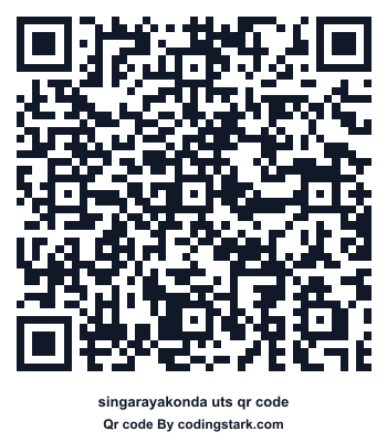 Singarayakonda UTS QR Code