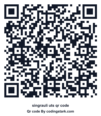 Singrauli UTS QR Code