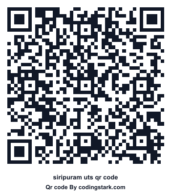 Siripuram UTS QR Code
