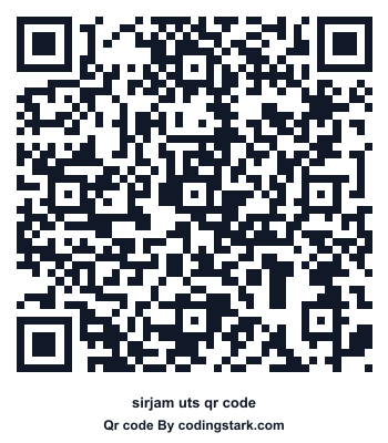 Sirjam UTS QR Code