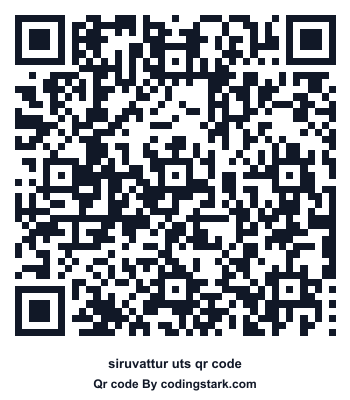 Siruvattur UTS QR Code
